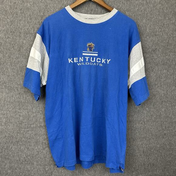Vtg Y2K University of Kentucky Wildcats T Shirt Adult L Starter Embroidered - Picture 1 of 8